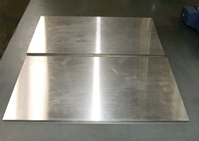 Precision plate Example of product